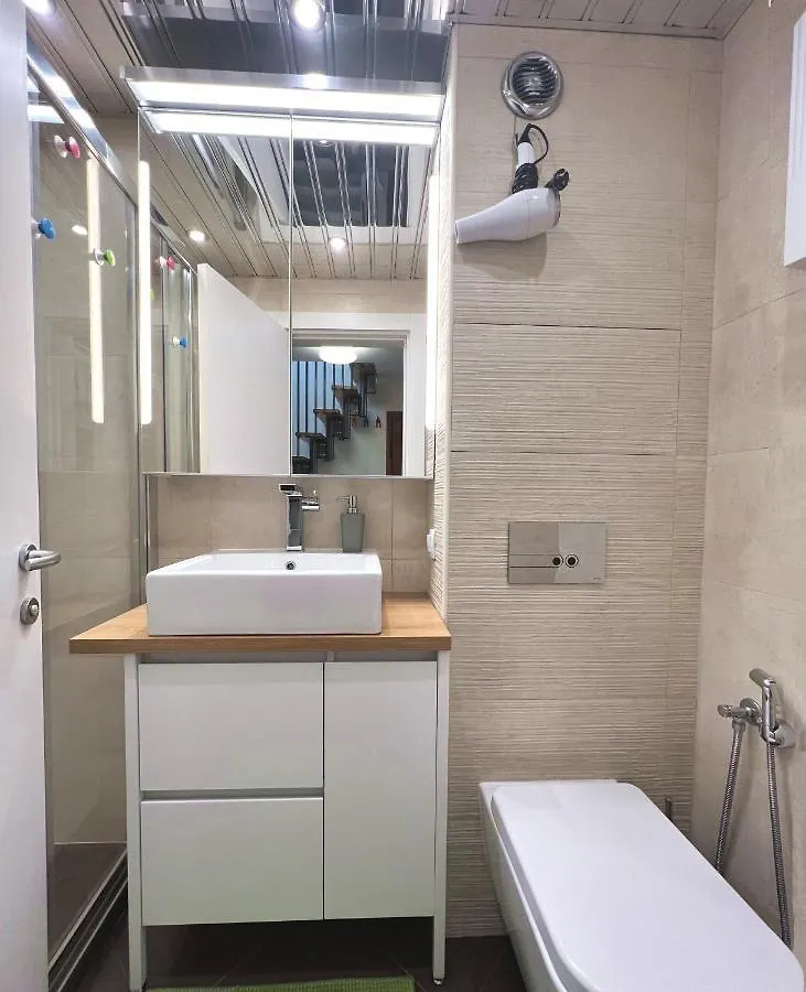 Unique Luxurious Jacuzzi Penthouse Duplex In City Center! 2 Baths! Free Parking! Sofia Bulgaria