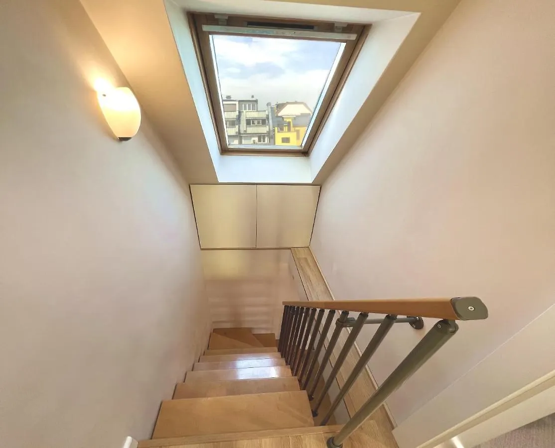 Unique Luxurious Jacuzzi Penthouse Duplex In City Center! 2 Baths! Free Parking! Sofia Apartment
