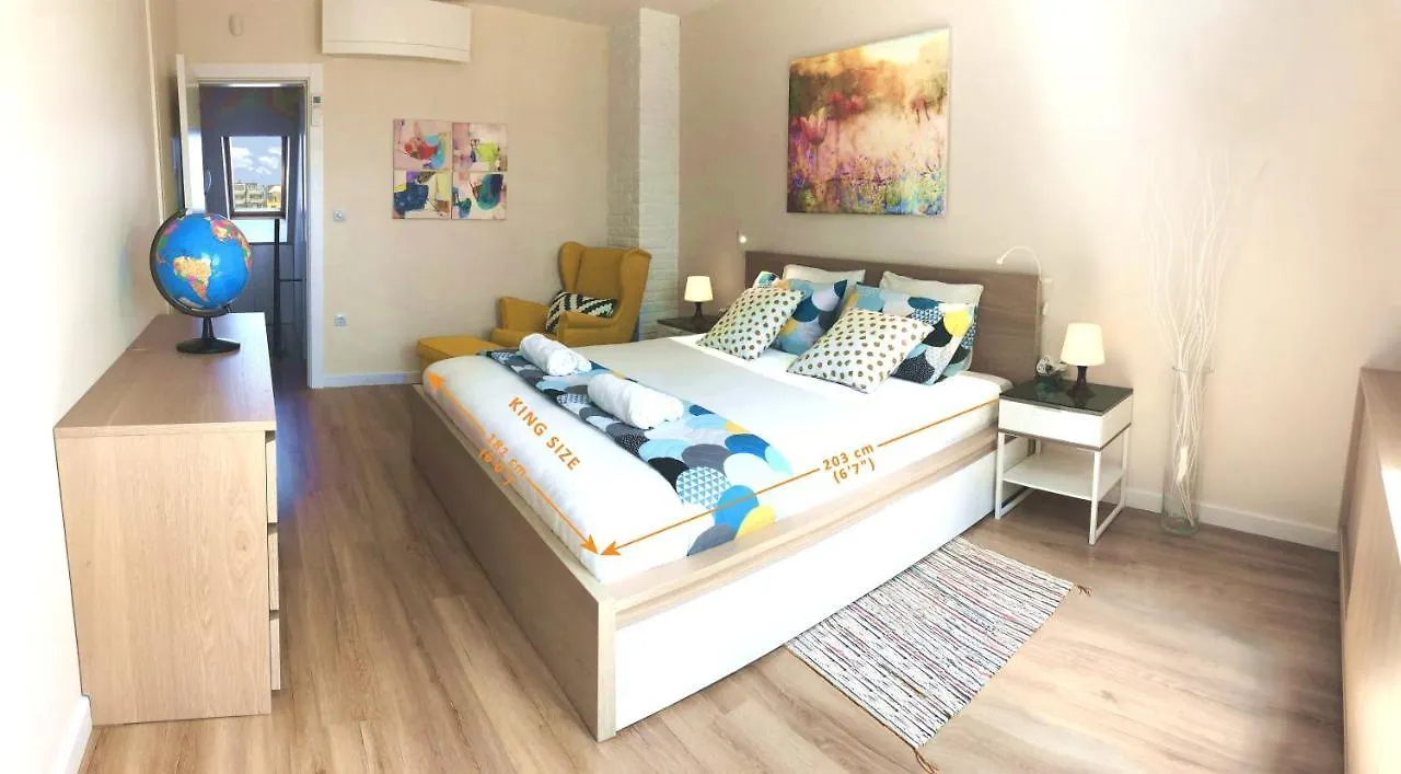 Unique Luxurious Jacuzzi Penthouse Duplex In City Center! 2 Baths! Free Parking! Sofia 0*,  Bulgaria