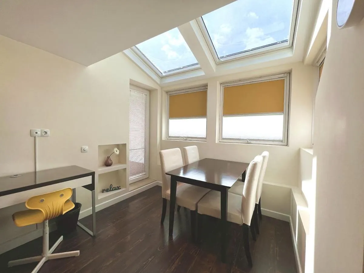 Unique Luxurious Jacuzzi Penthouse Duplex In City Center! 2 Baths! Free Parking! Sofia Apartment